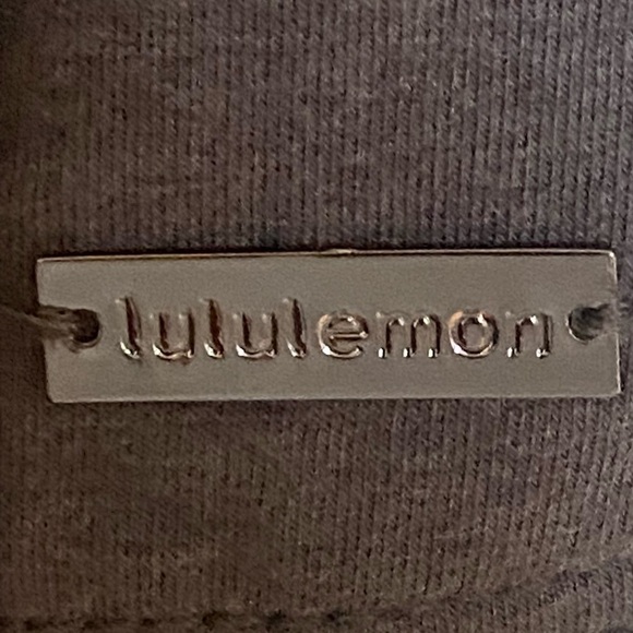 Lululemon Women's Gray Cloud Print Savasana Wrap Small Minimalist Modern Uniform - Picture 5 of 5